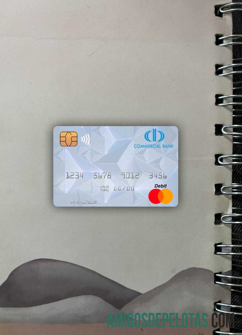 Banco Comercial da Guiné Equatorial Guinee Equatoriale Mastercard Photo Look Front modelo
